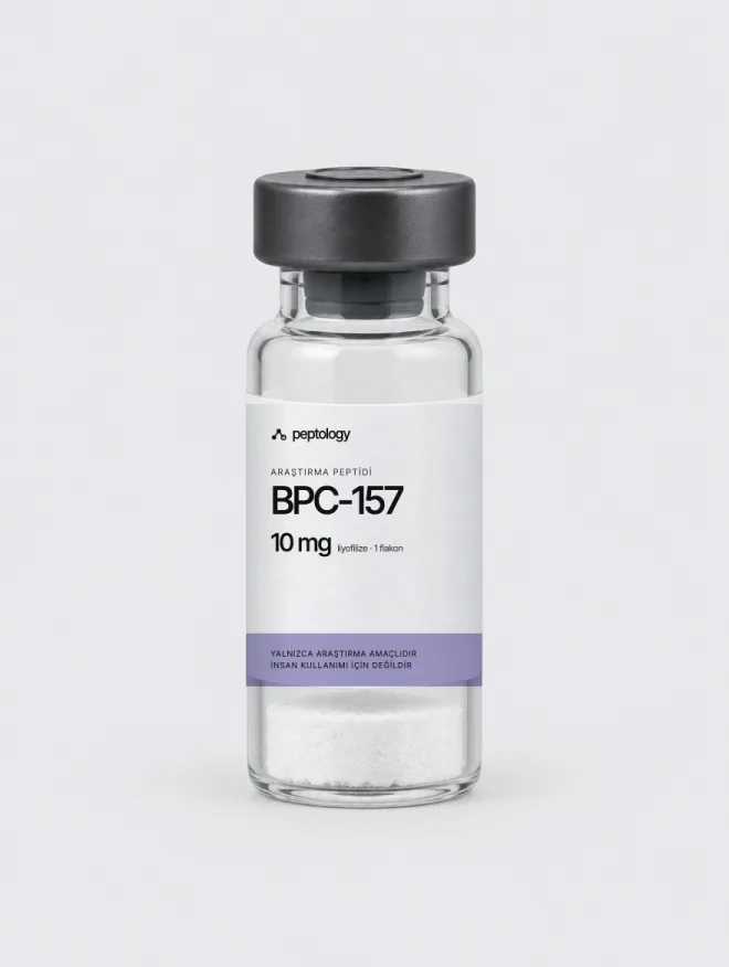 BPC-157 10 mg flakon (temsili görsel)